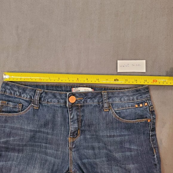 RW&CO Clara Premium Denim Jeans Women Size 28 Slim Fit Ankle Zippers - Picture 10 of 14